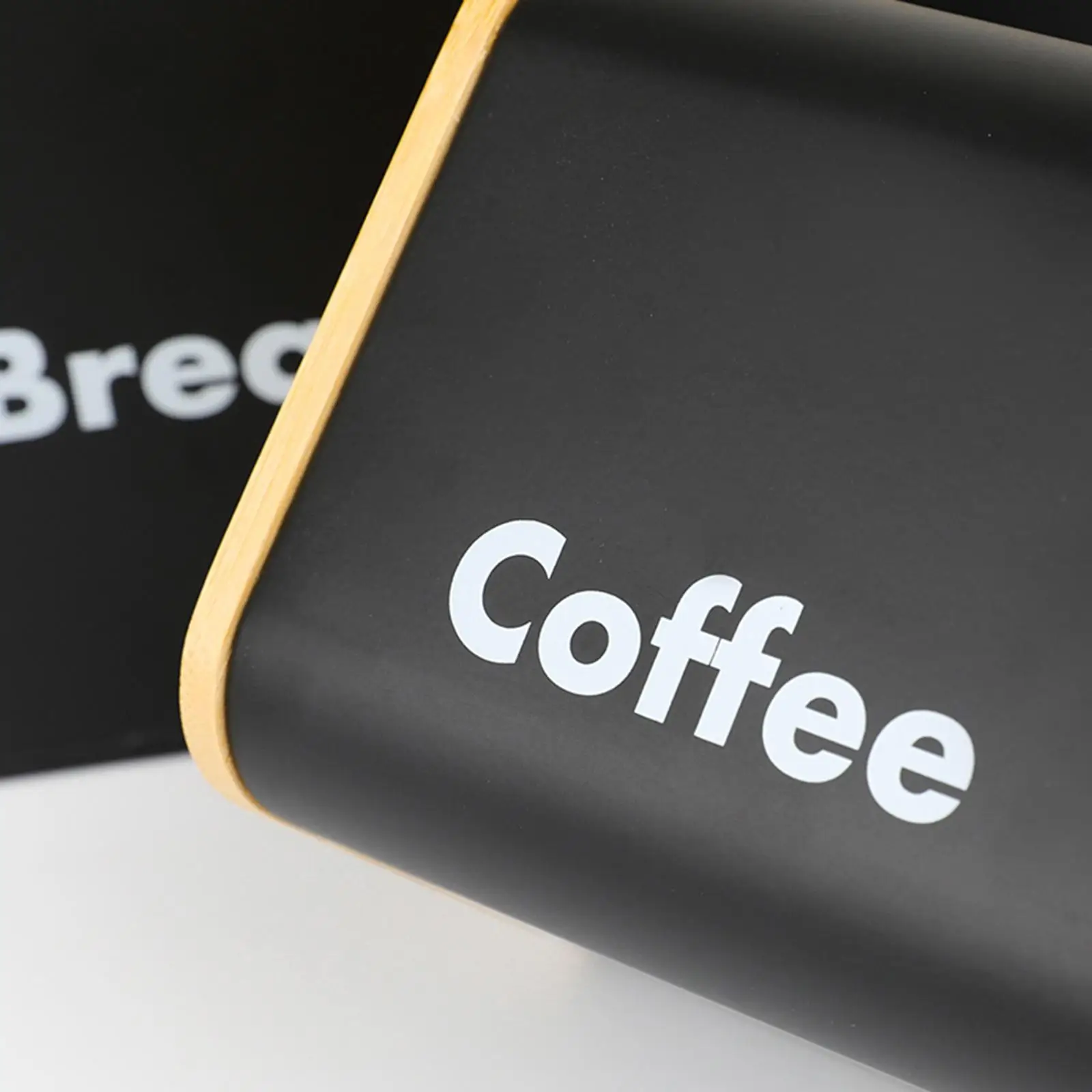 Kitchen Canisters Set with Lid Cover Portable Practical Rustic Metal Bread Box