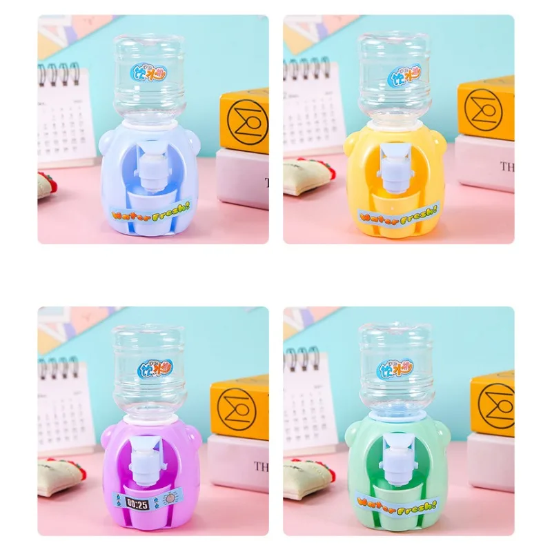 Mini Simulation Water Dispenser Toy Playing House Water Dispenser Baby Toy Pretend Play House Kitchen Toys for Boys Girls Gifts 6