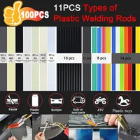 Upgraded 220W / 50W Plastic Welder 2 in 1 Plastic Welding Kit Hot Stapler Soldering Gun Car Bumper Repair Kit for Plastic Repair 5