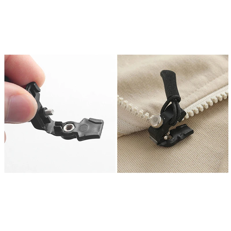 6pcs Zipper Repair Kit Universal Instant Zipper Repair Replacement Sliding Teeth Rescue Head For 3 Different Size