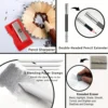 Drawing Pencils Sketch Pencil Professional Sketching Art Graphite Charcoal Blending Stump Pencils kit (29 art supplies) 4