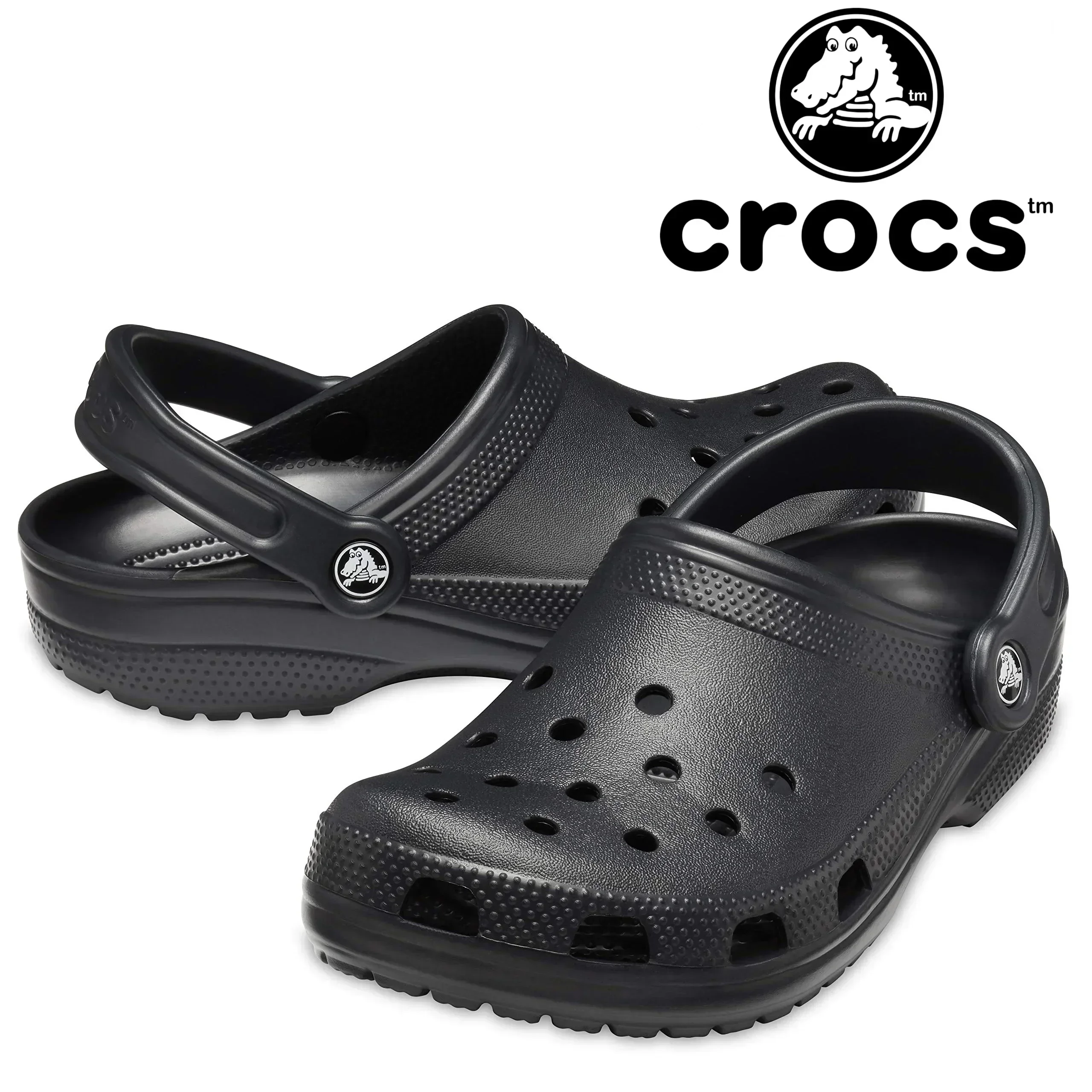 Hole Shoes Crocs Unisex-Adult Classic Clogs 10001
