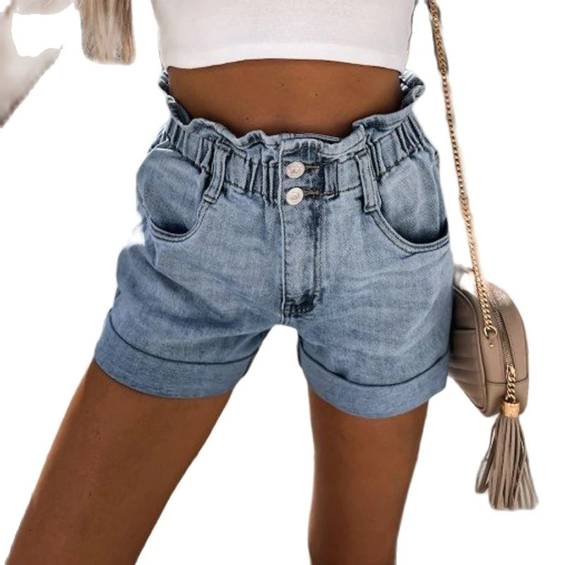 High Waist Women S Jeans 22 Summer Fashion Jeans For Women Loose Blue Elastic Waist Jeans Streetwear Women Denim Shorts Aliexpress High Waist Women S Jeans 22 Summer Fashion Jeans For Women Loose Blue Elastic Waist Jeans Streetwear Women Denim Shorts Aliexpress