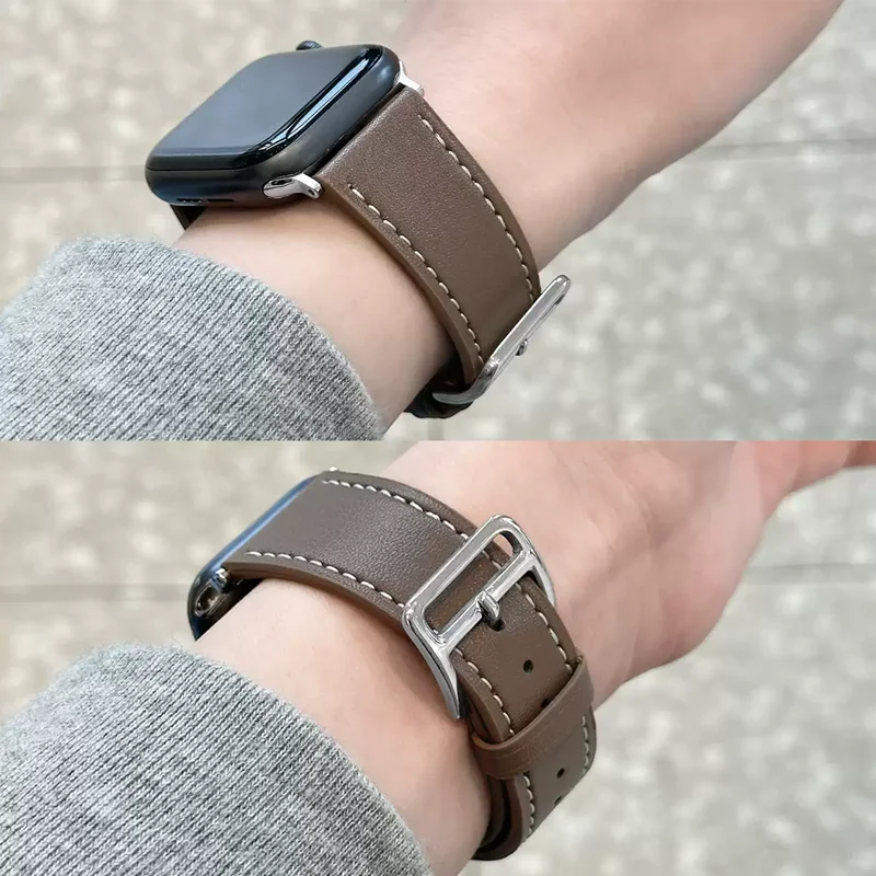 Premium Leather Watch Straps - Elegant Replacement Bands