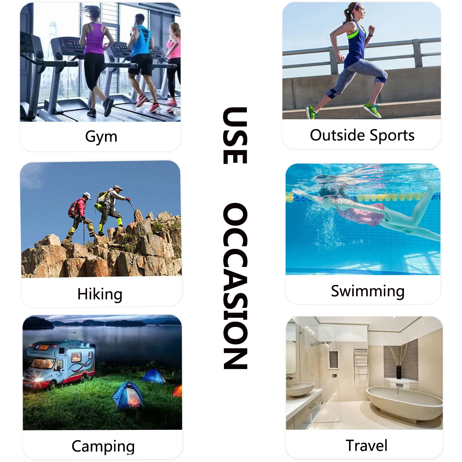 Quick Drying Microfiber Swimming Towel Super Absorbent Gym/Camping Towel Ultra Compact Lightweight Sports/Beach/ Travel Towels 6