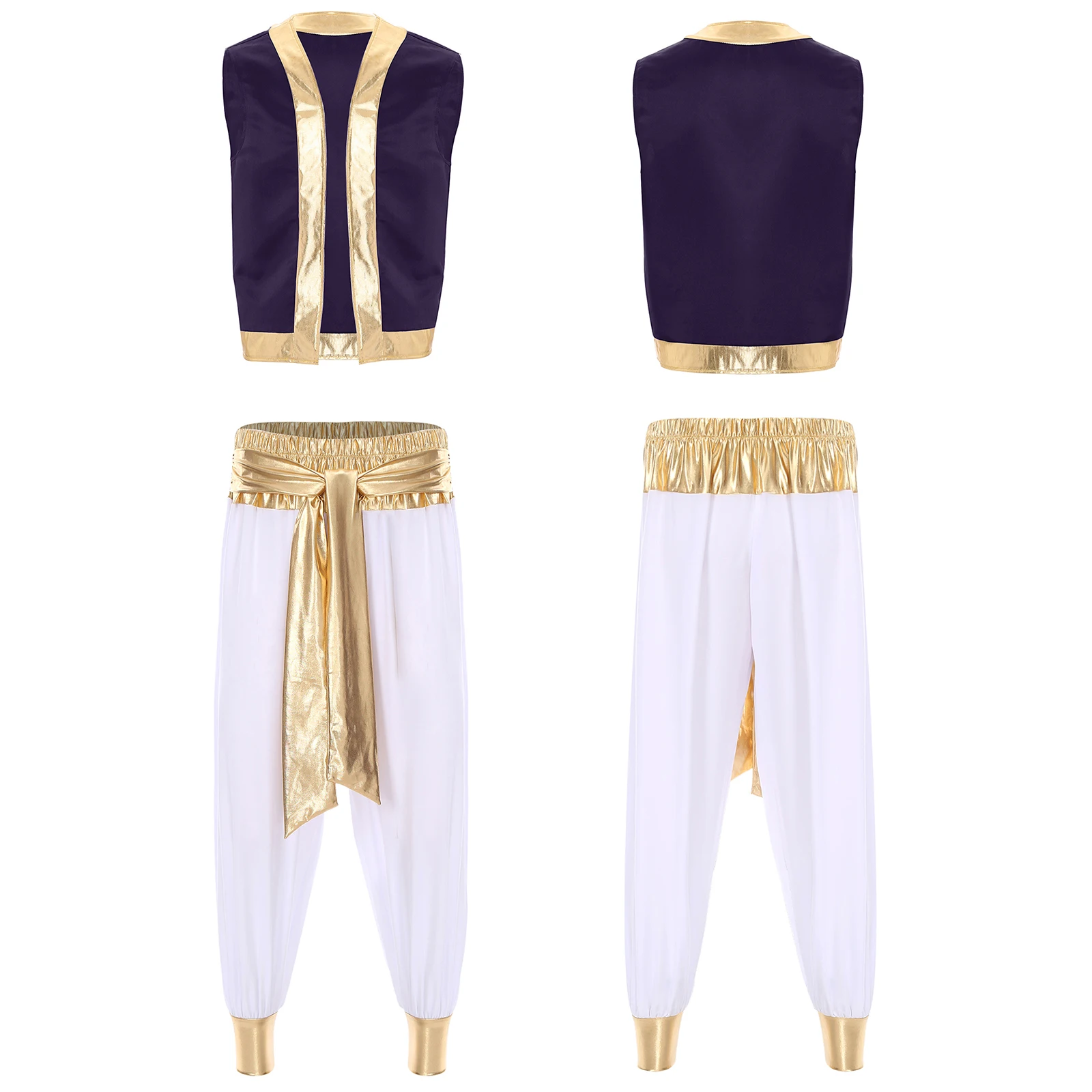 Purple White