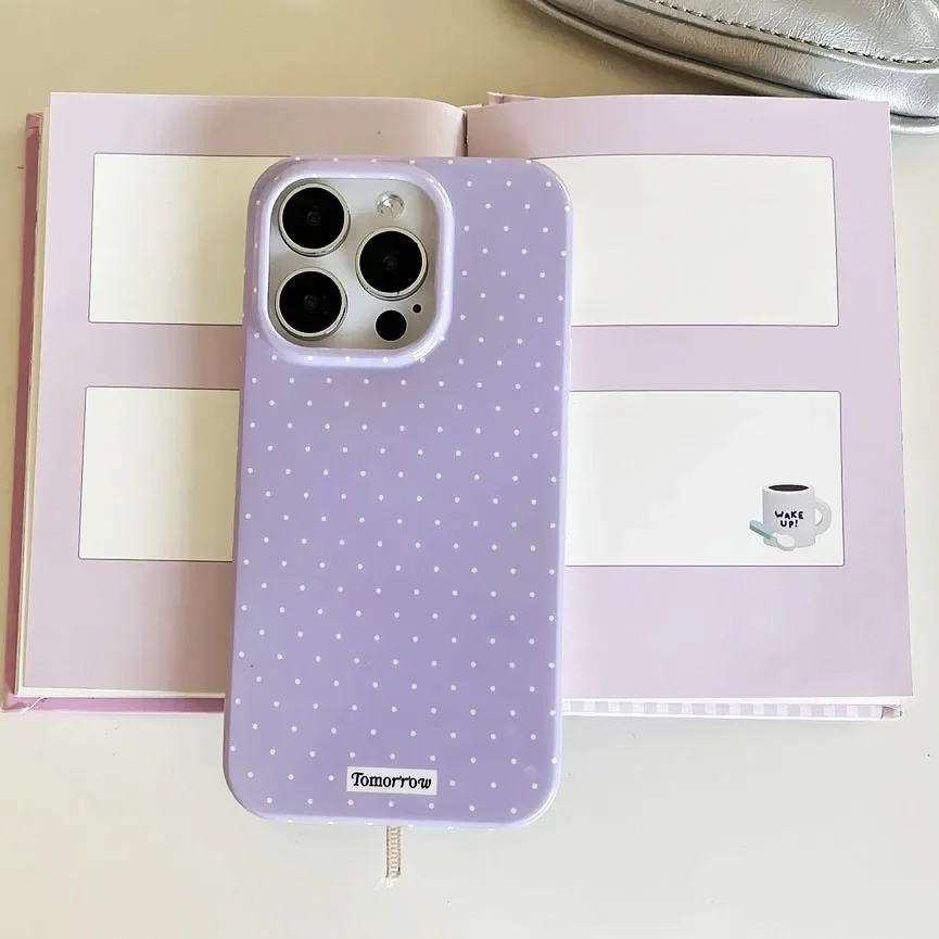 thumbnail image 1 of Funda de teléfono móvil a prueba de golpes, carcasa pequeña y fresca de lunares INS para iPhone 15, 14, 13, 12 Pro Max, 11, 16 Pro Max, 1 of 5