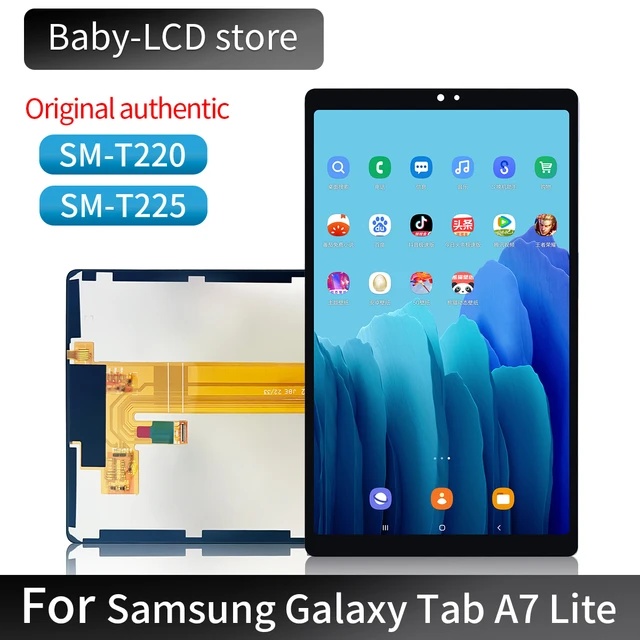 Original 8.7'' LCD Display For Samsung Tab A7 Lite 2021 SM-T220 SM-T225  T220 T225 LCD Touch Screen Digitizer Panel Assembly - AliExpress