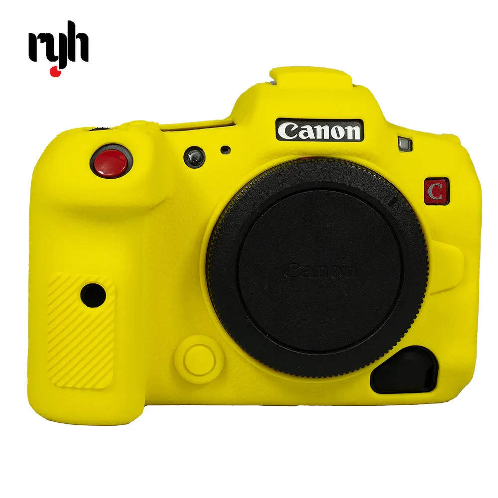 R5C Cover In Silicone Custodia In Gomma Per Fotocamera In Silicone Per Canon Eos R5C Nero Rosso Bianco Giallo Verde