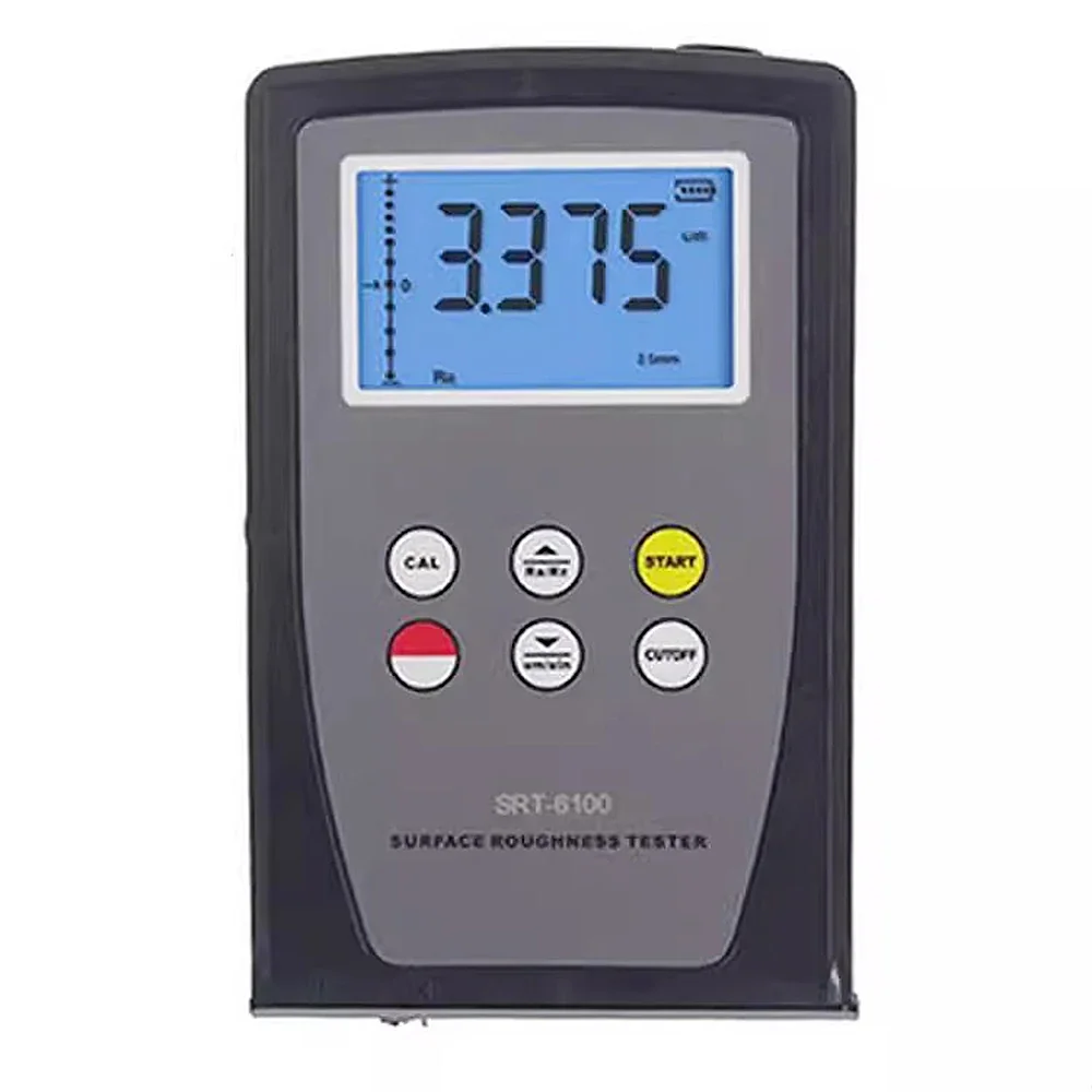 Digital Surface Roughness Tester SRT-6100 Metal Parts Roughness Tester Resolution 0.001µm Ra 0.05µm~10.00µm Rz 0.1µm~50.0µm