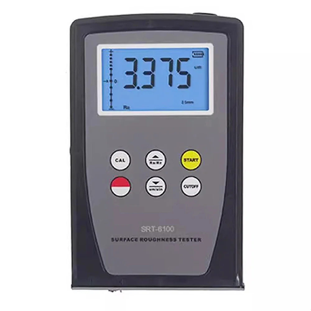 Digital Surface Roughness Tester SRT-6100 Surface Roughness Tester for Metalworking Parts Accuracy Ra 0.05~10.00&micro;m Rz 0.1~50.0&micro;m