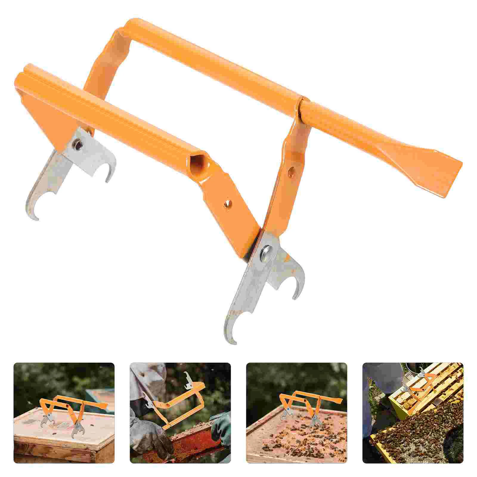 

Stainless Steel BeeHive Frame Holder Grip Beehive Septum Clip Lifter Gripper Beekeeping Supplies