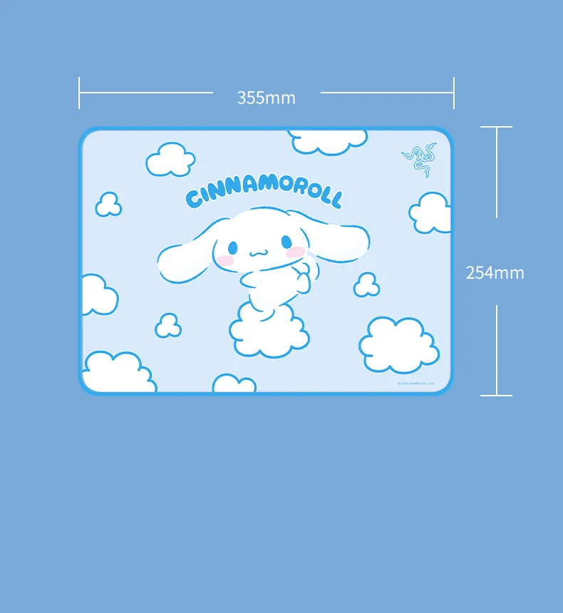 Mouse e Mousepad RAZER x Sanrio Cinnamoroll [Edição Limitada] - ROLKO tech