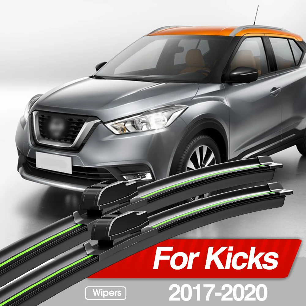 Cobillas Limpiaparabrisas Para La Luna Delantera Para Nissan Juke I Crossover 07 2010 03 2017 Motgum Escobillas Planas Tipo A