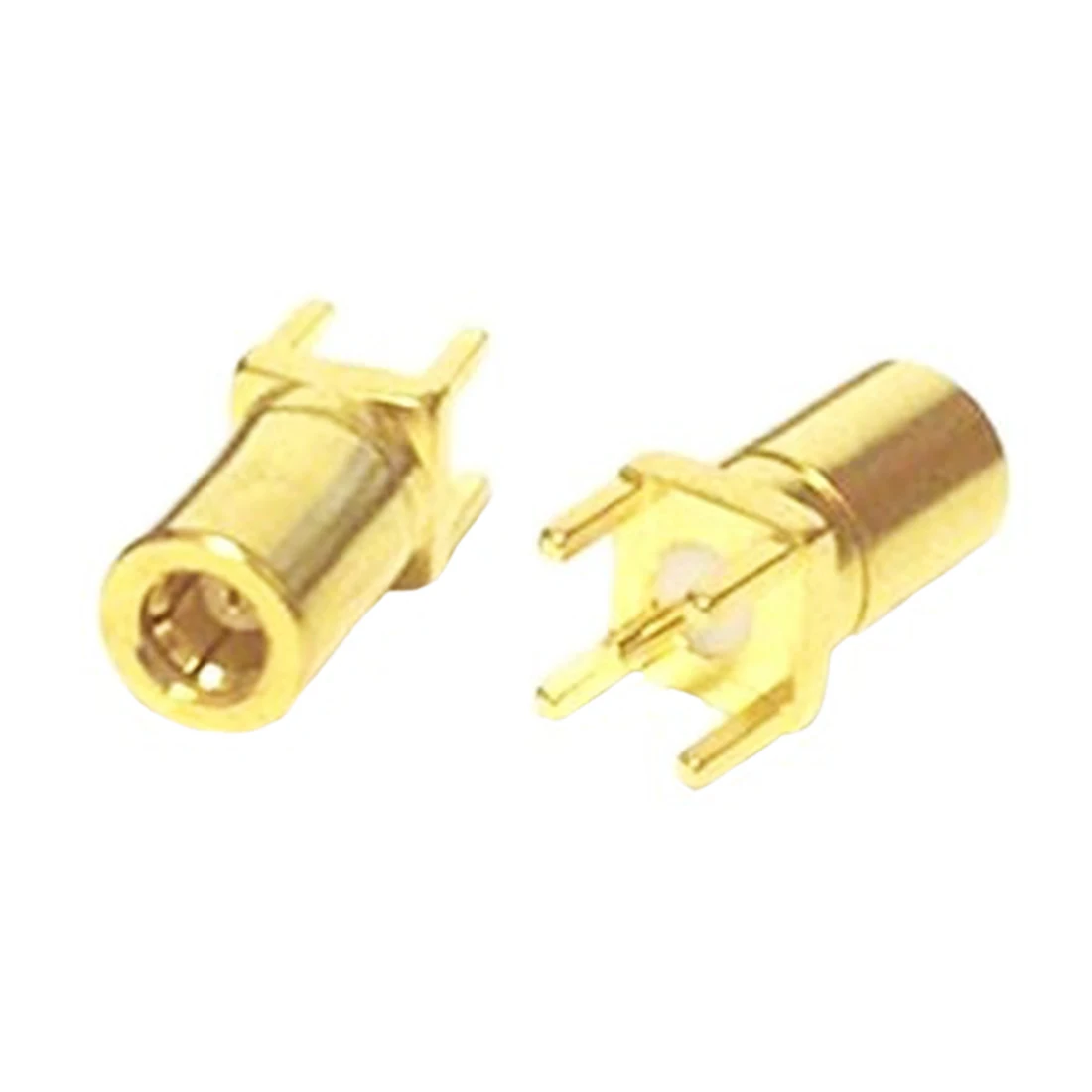 

1pc SMB Female Jack RF Coax Connector PCB Straight Goldplated Soldering Terminal Wholesale New