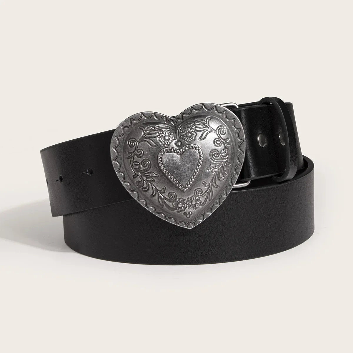 

2023 Hot Selling Retro Love Carving Fashion Y2k Exquisite Women's Belts, Young and Luxurious Women's Belts in Stock
