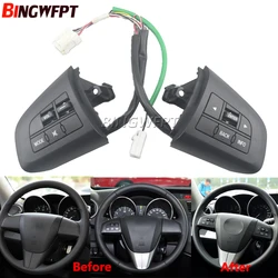 Original Steering Wheel Control Button For Mazda 3 2010 Cx-5 Cx-7 Switch Car Styling Volume Mode Function