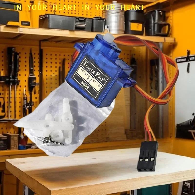 Micro Servomoteur SG90 9G 180°/360° pour RC Robot Arduino