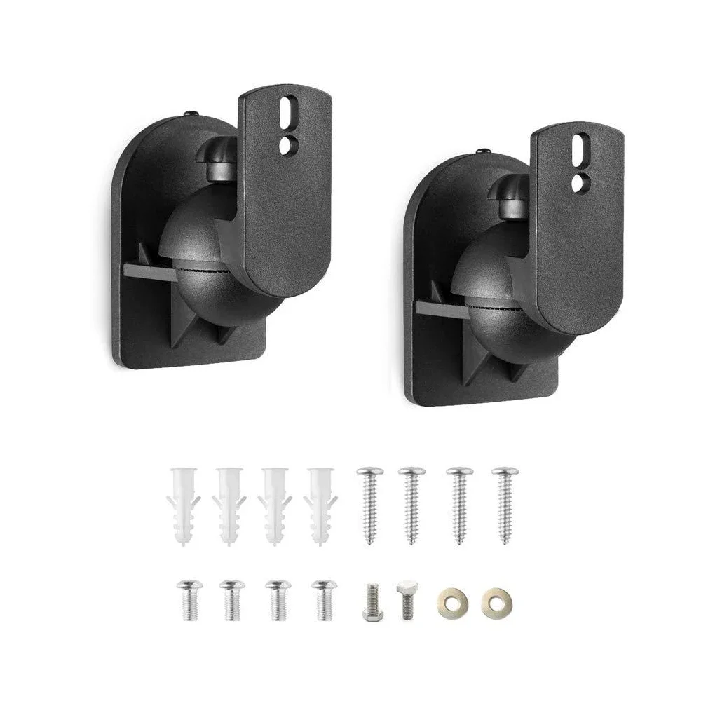 Montagem na Parede Satélite Alto-falantes Suportes para Logitech Ajustável Swivel Stands Grampos Home Theater Inclinação Z906 Pcs por Conjunto