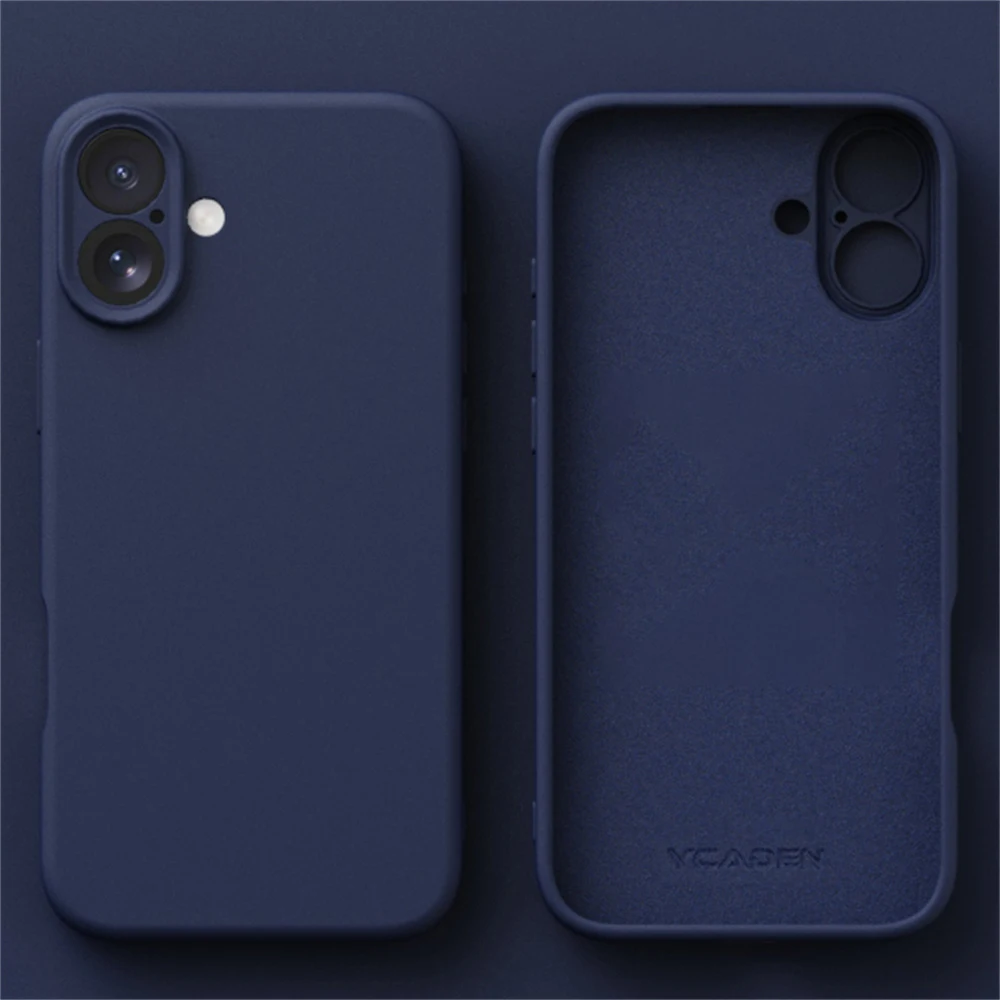 Liquid Silicone Shockproof Phone Case - Soft TPU Cover