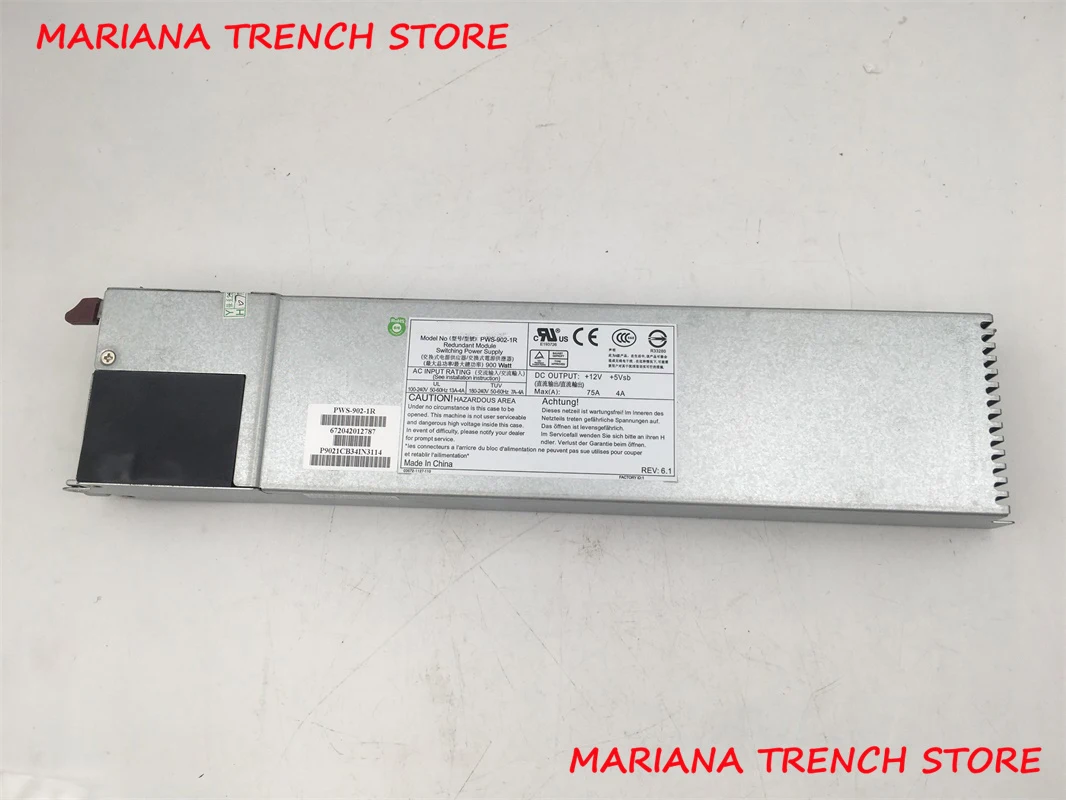 

PWS-902-1R для Supermicro 900W 1U избыточного источника питания