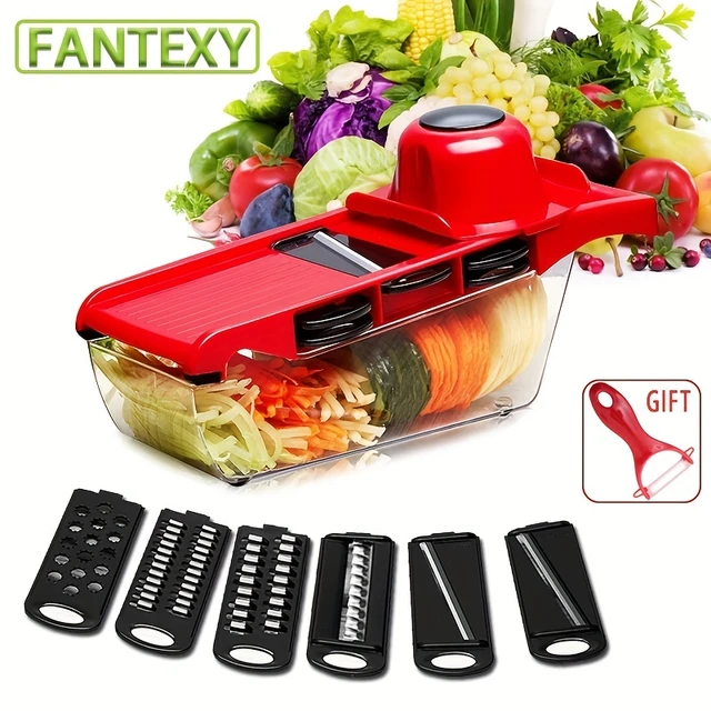 Vegetable Slicer, Multifunctional Fruit Slicer, Manual Food Grater