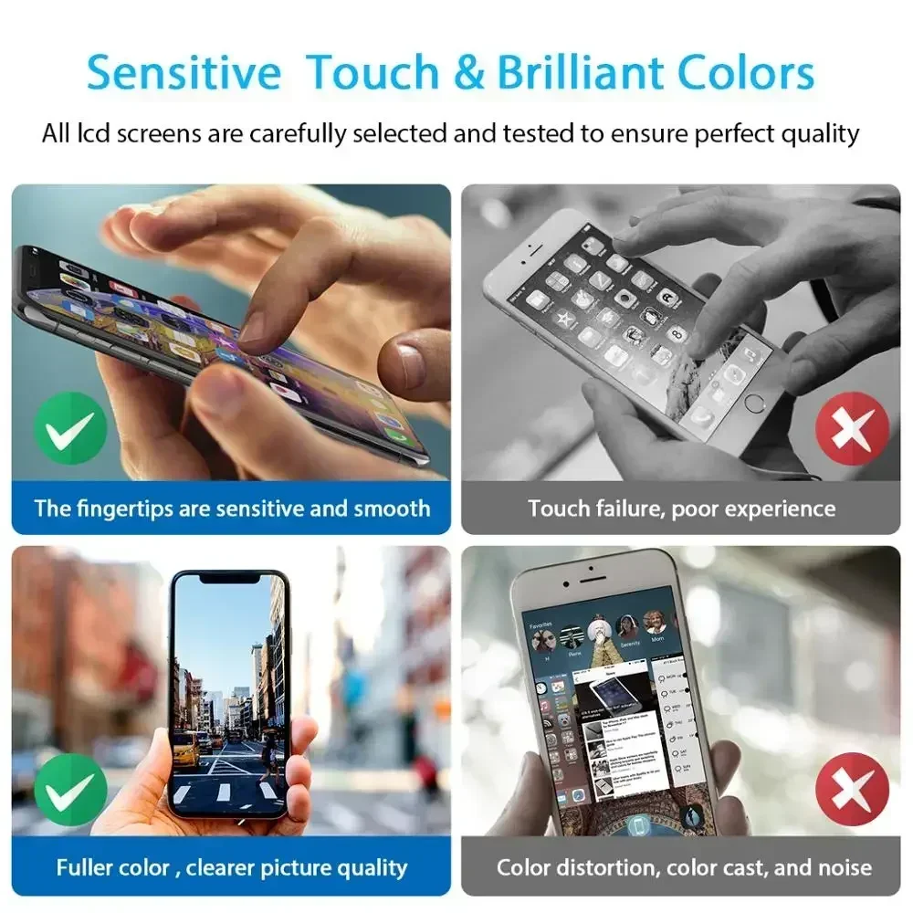 شاشة ايفون ماركة GX الاصلية من 11 الى 14 برو ماكس