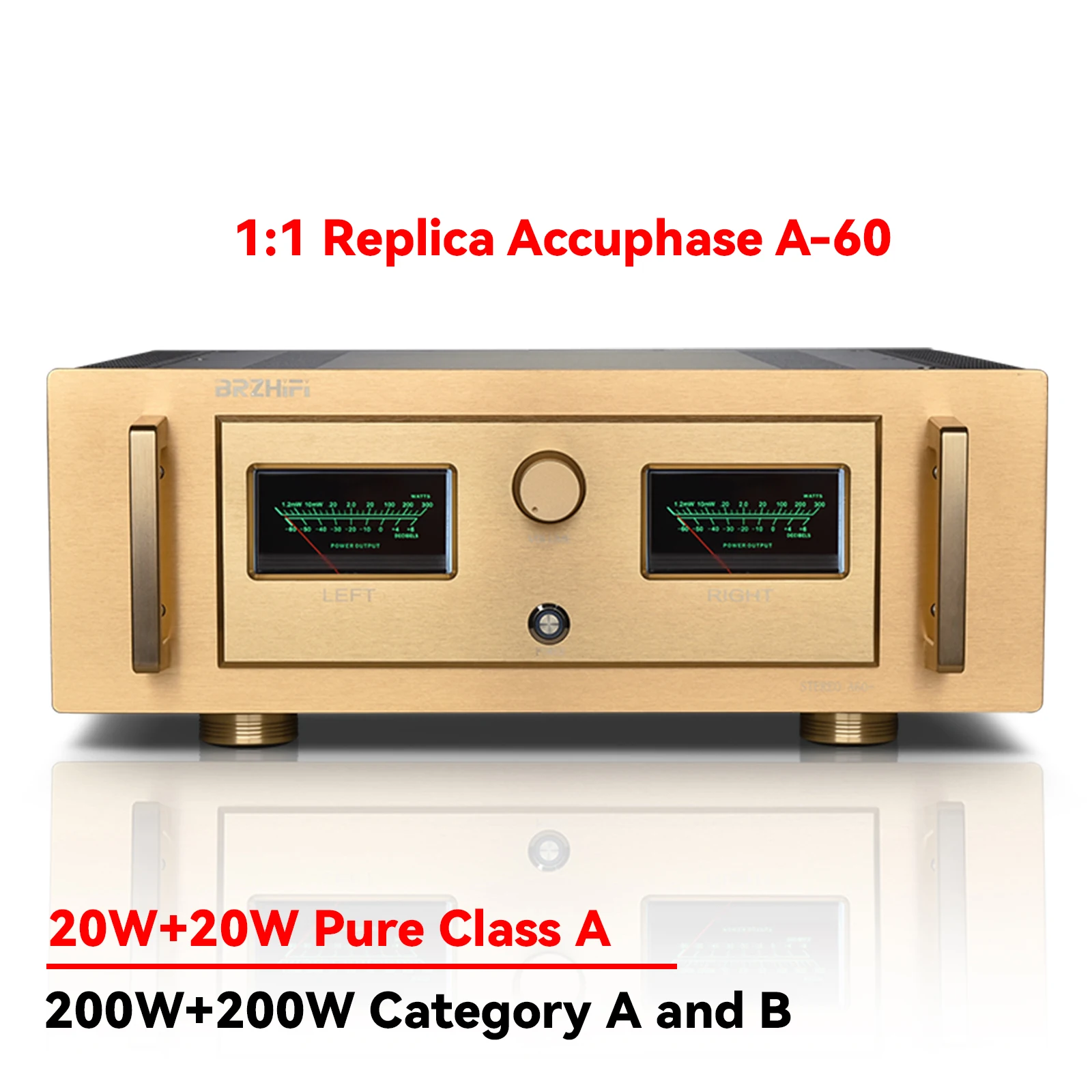 BREEZE 1:1 Replica Accuphase A-60 Pure Class A Professional Power