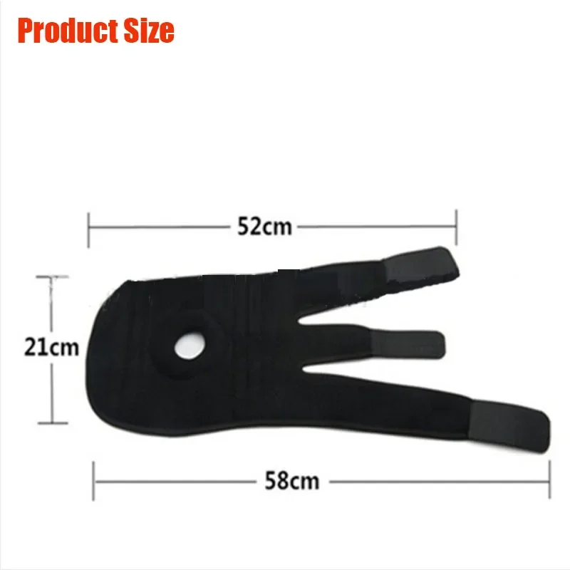 1Pcs Fitness Knee Support Patella Belt Elastic Bandage Tape Sport Strap Knee Pads Protector Band For Knee Brace Football Sports_voghion.com