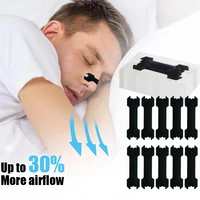 60/30/10PCS Black Nose Strips Extra Strength Nasal Strips Better Sleeping Non-Invasive Anti Snoring Strips for Adult and Child 1