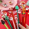 10pcs Christmas Gel Pens No Repeating Styles Perfect for Family Gifts Gift Set for Youngsters 2