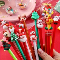 10pcs Christmas Gel Pens No Repeating Styles Perfect for Family Gifts Gift Set for Youngsters 2