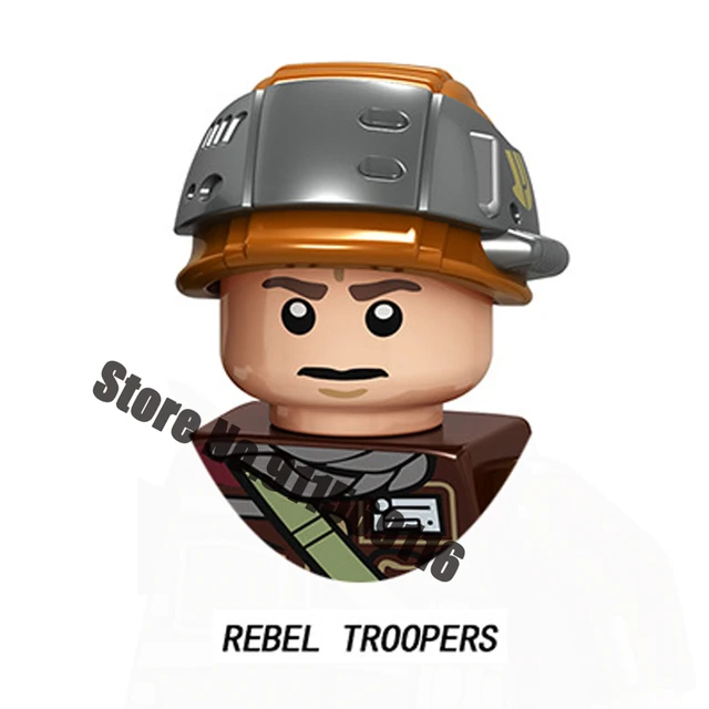 Hoth Rebel Alliance Troopers Rodian Duros Building Blocks Resistance Han Solo Leia Chewbacca Bricks Cassian Andor Figure Kid Toy F-C044