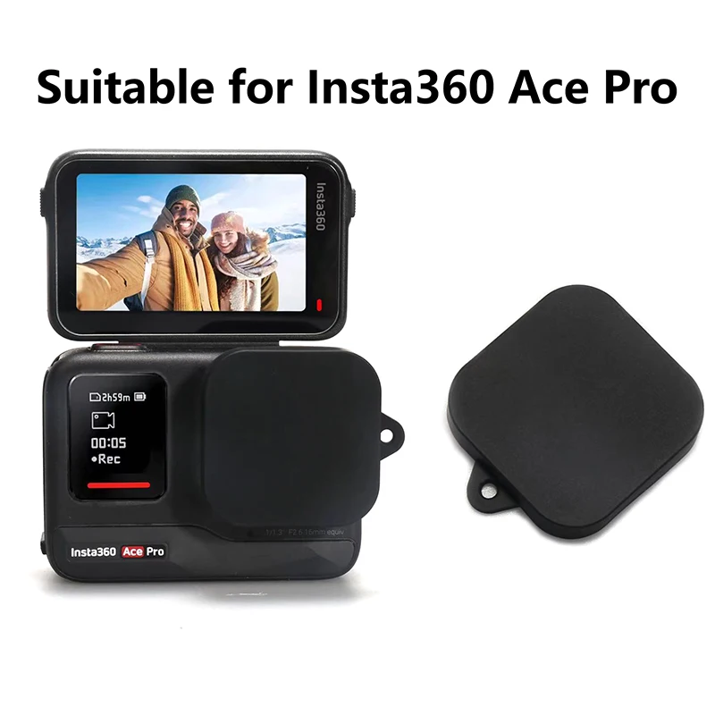 

For Insta360 Ace Pro Silicone Protective Case Anti-scratch Body Lens Cover For For Insta360 Acepro Lens Cap Sleeve Camera Access