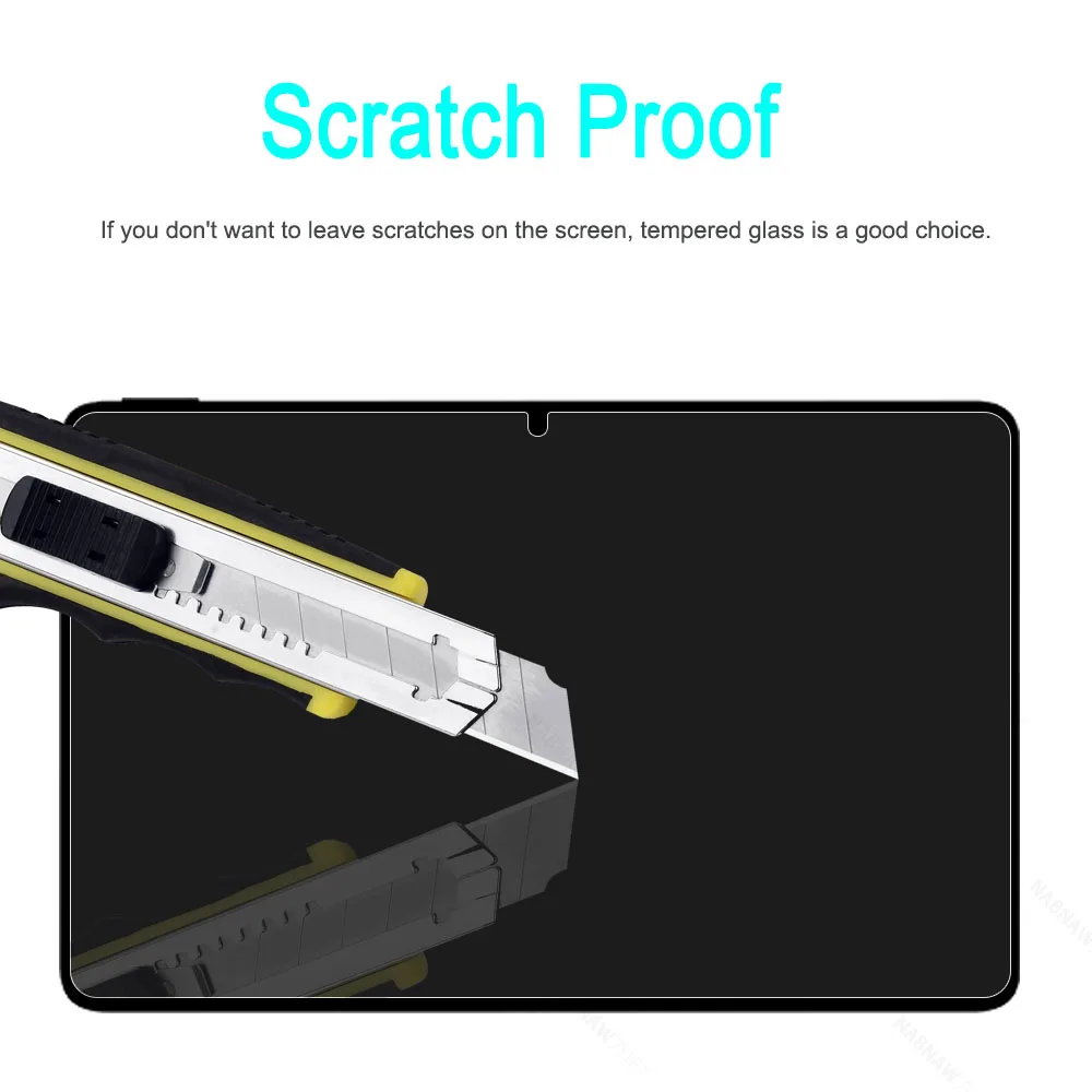 2 Pieces HD Scratch Proof Tempered Glass Screen Protector For TCL Tab 10S 10HD 10L 10 10.1 Tab Pro 5G Max 10.4 TCL NxtPaper 11 6