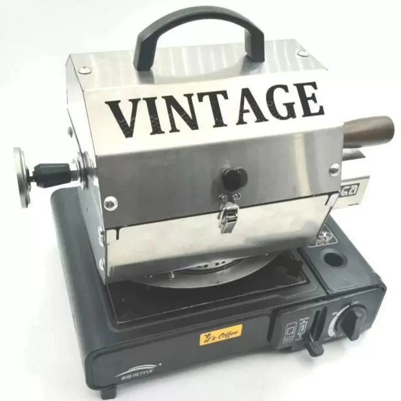 Coffee Shop Commercial Coffee Beans Roaster Machine Stainless Steel Nut Roaster Machine 400G Grain Roasters