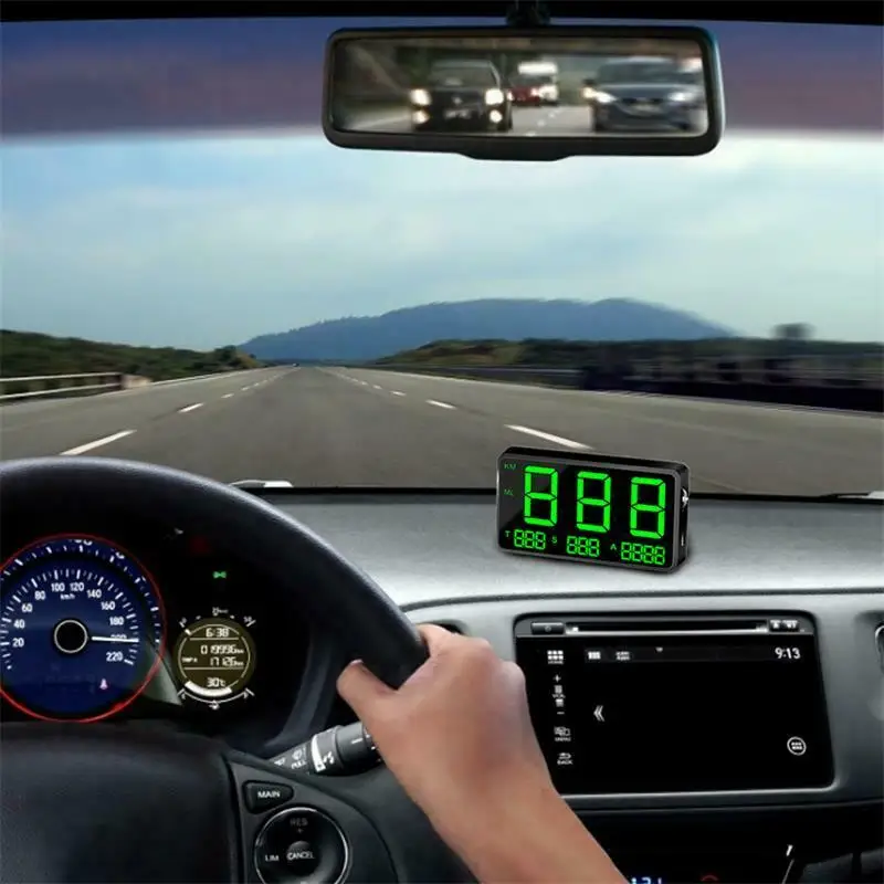 오토바이용 범용 디지털 자동차 GPS 속도계 속도 표시 KM/h MPH