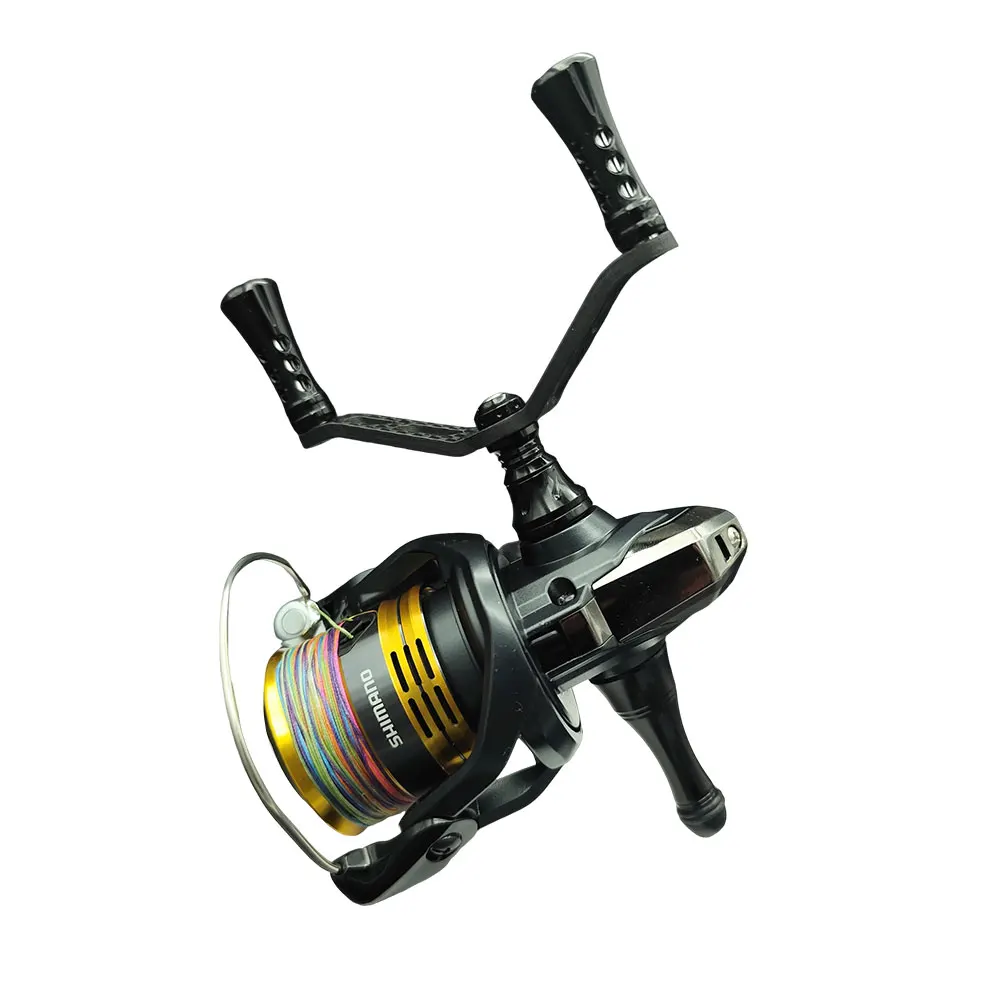 Spinning Fishing Reels Carbon Fiber Double Handle For SHIMANO