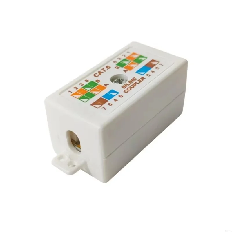 A73E-Cat6 정션 박스 이더넷 네트워킹 케이블 연결용 비차폐 다운 유형 커플러