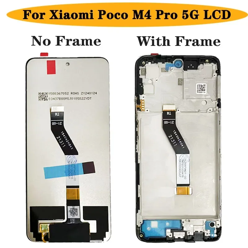 Ricambio Schermo LCD Per Xiaomi Poco M4 Pro 4G - Display Touch Digitalizzatore Con Tool Kit - Parte Di Riparazione Non Originale - 6,43 Pollici IPS - 2