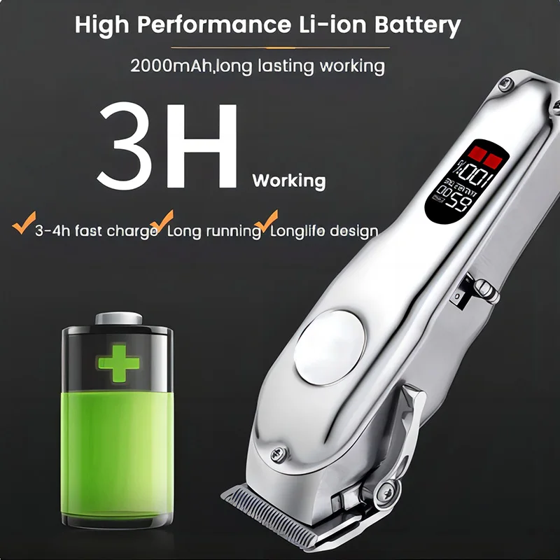 Professional Dog Hair Shaver Pet Electric Clipper Cat Hair Clipper Set Pet Supplies Trimming Tools Low Noice pet hair trimmer dog hair trimmer dog clipper pet clipper hair trimmer
