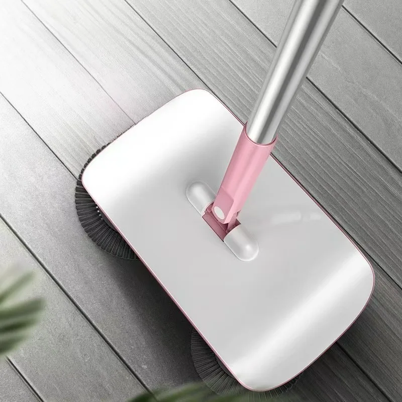Household Hand Push Sweeping Dustpan and Floor Mopping Integrated Sweeping Machine, Rotatable, Easy To Clean and Vacuum Cleaner