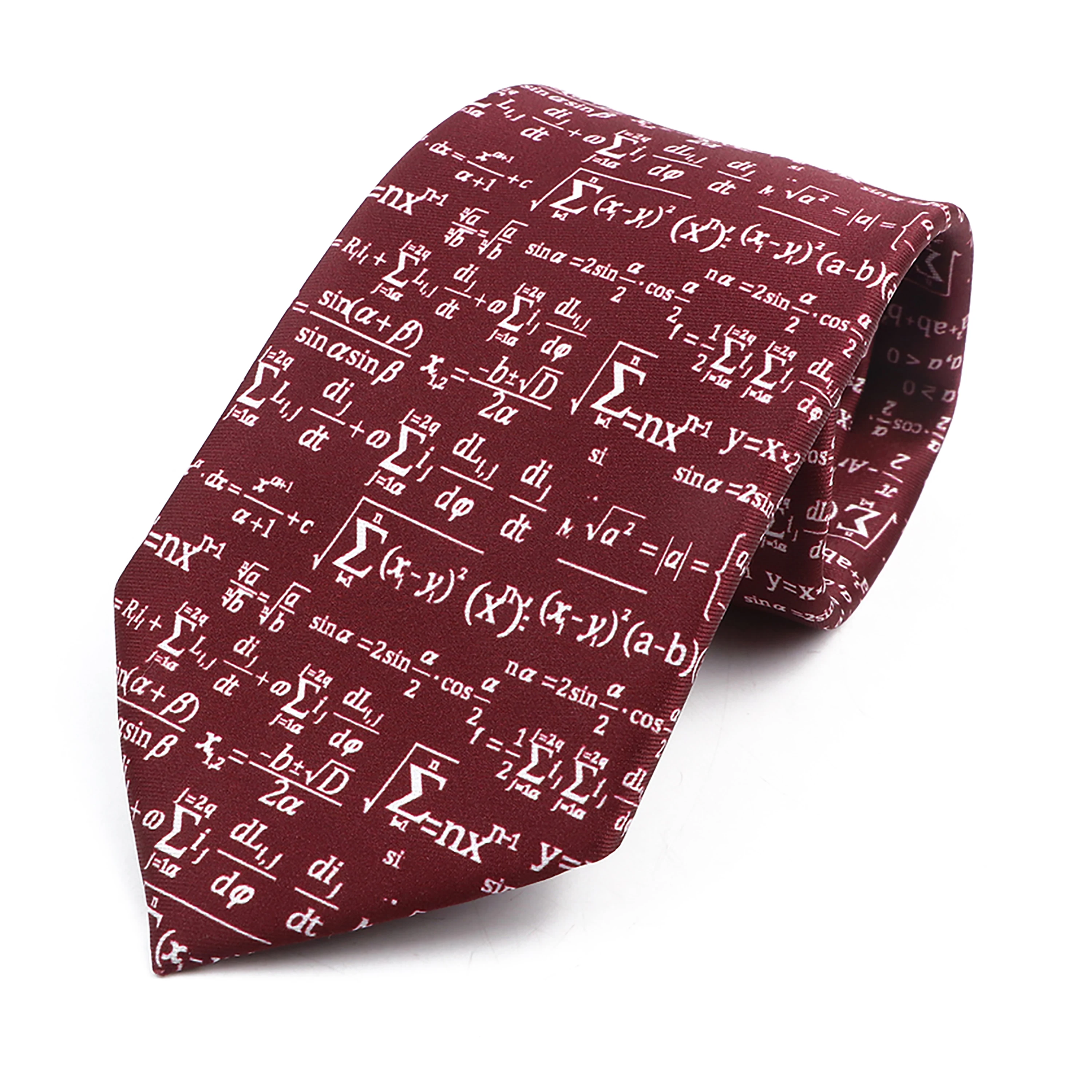 Mens Ties Super Soft Cartoon Print Silk Skull Animal Formula Pattern For Men Wedding Party Gift