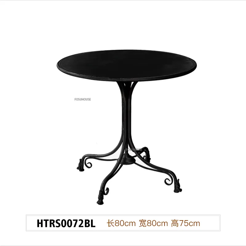 black table E