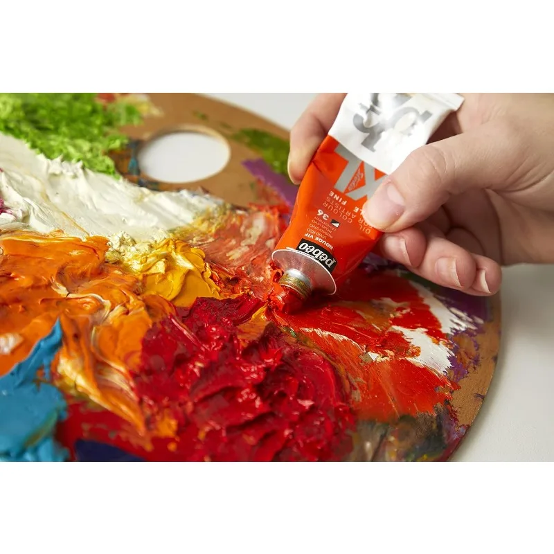 200ml Tube Pebeo Fine XL Oil INTENSIVE OIL COLOUR Bright and Permanent Finish Fade Resistant, Fast-Drying Painting On Paper Wood oil paint