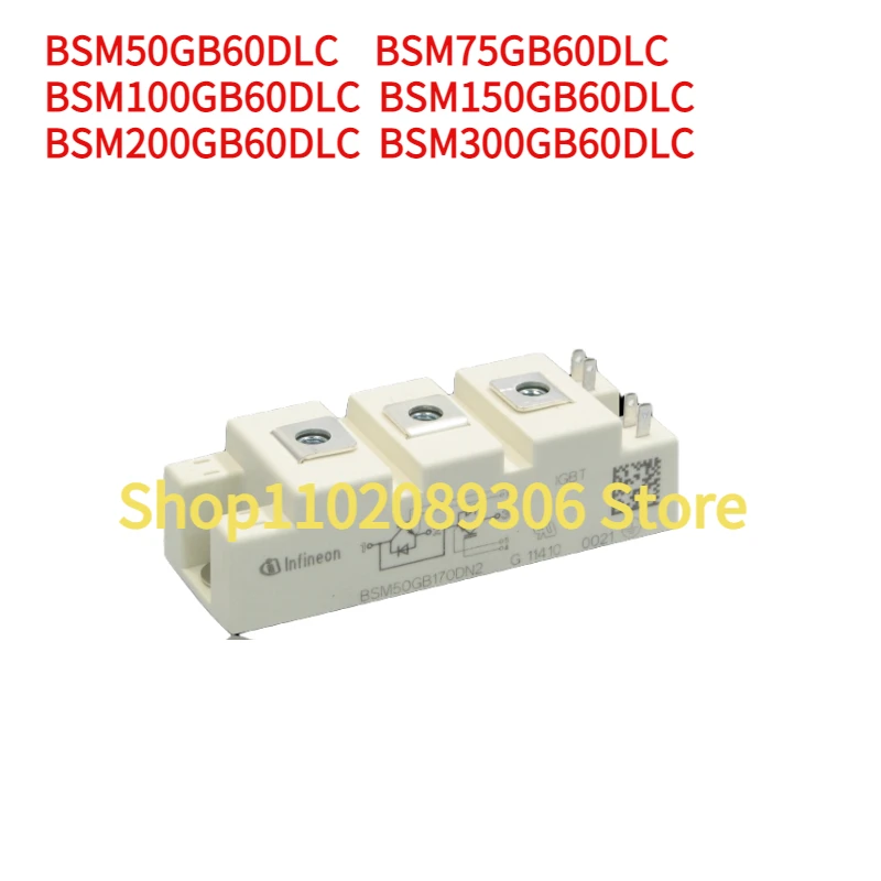 1PCS NEW EUPEC BSM75GB60DLC Module  free shipping 2