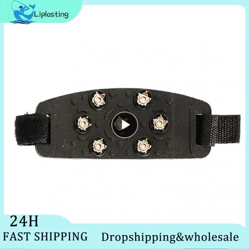 

Нескользящая обувь, Нескользящий Захват для льда и снега, кошки для льда, 7 шпилек, чехлы, снежные когти, кемпинг, манганы, альпинистские аксессуары