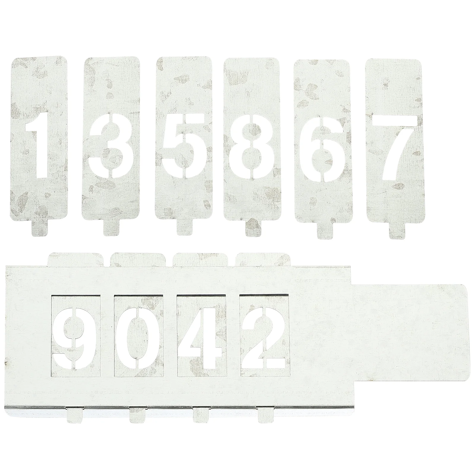 

Drawing Stencils Reusable Templates Iron Letter Molds Number for Crafts Painting DIY Formwork