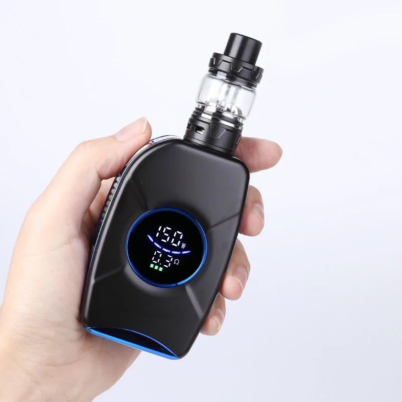 

Electronic Cigarette 150W Vape Starter Kit 2200mah Battery Box Mod Vape With 4ml Diamond Tank LED Screen Vaporizer Shisha kit