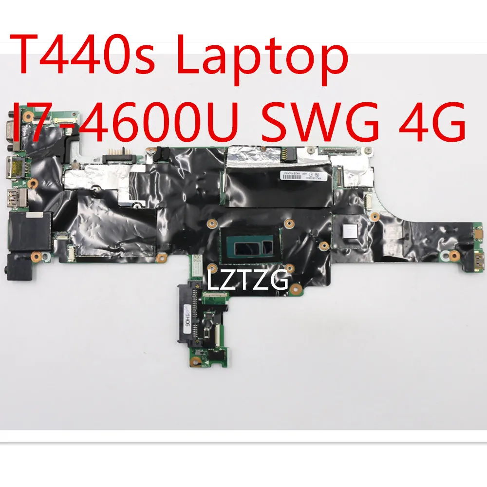 Материнская плата для ноутбука Lenovo ThinkPad T440s, материнская плата для ноутбука, SWG 4G 04X3980 04X3982
